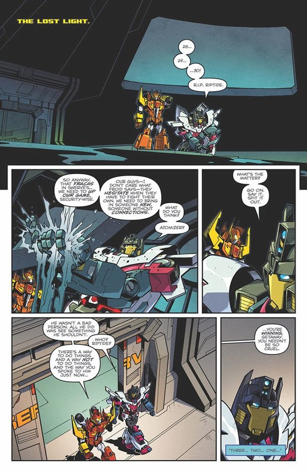 Lost Light Issue 12 Three Page ITunes Preview  (2 of 4)